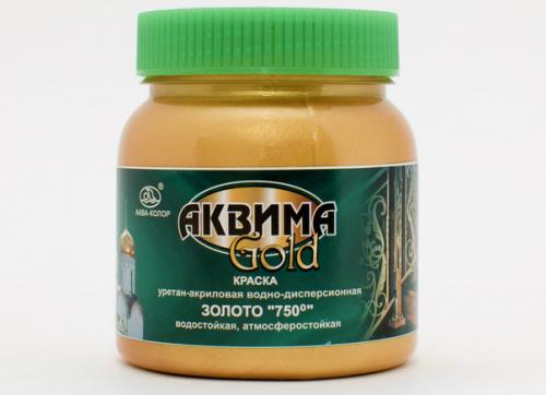 Уникальная уретан-акриловая водно-дисперсионная краска Аквима-Gold