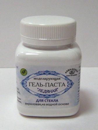 Новинка! Моделирующая гель-паста «Ледяная»